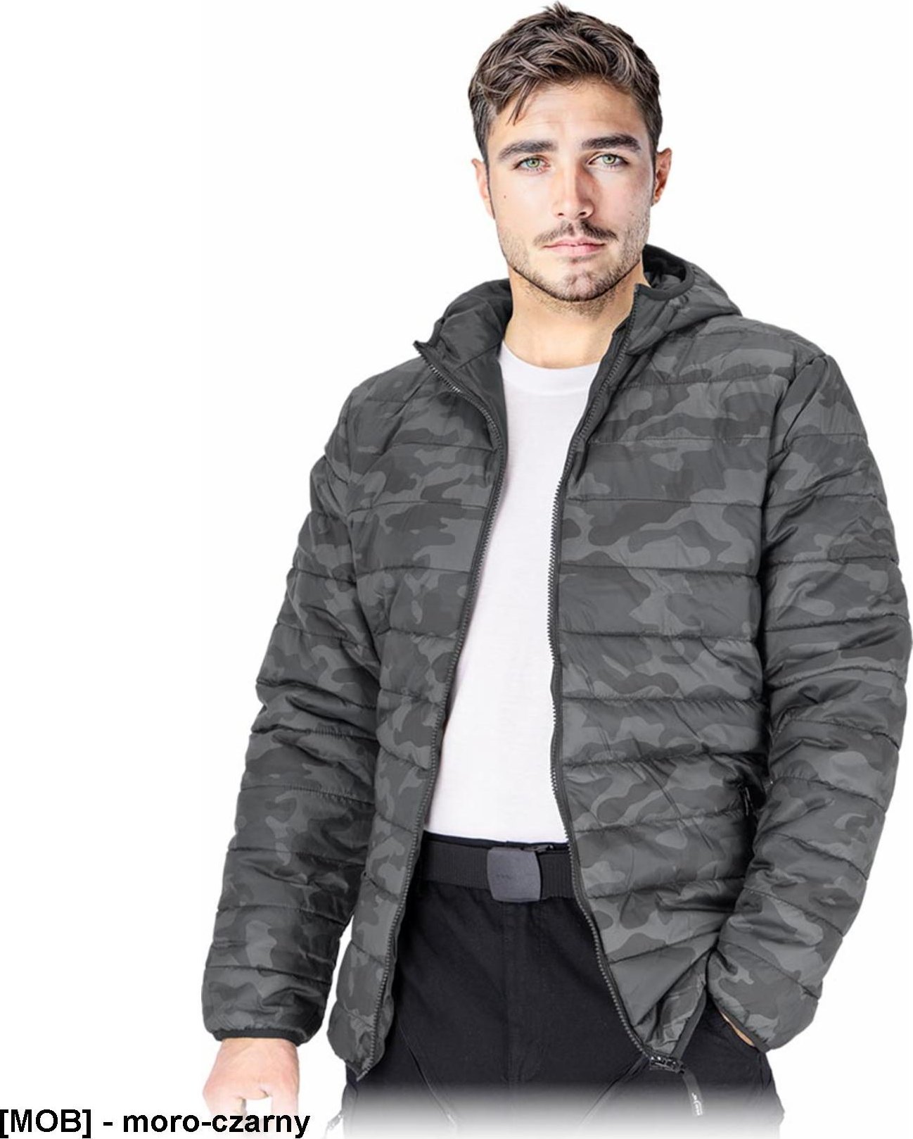 Kurtka męska R.E.I.S. SPINER-J - Pikowana kurtka ochronna ocieplana, męska XL