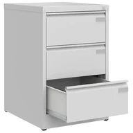 Meble i wyposażenie gabinetów medycznych - Szafa do przechowywania kartotek pacjentów zamykana na klucz SZK 304/3 LX - miniaturka - grafika 1