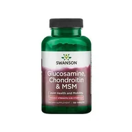 Ochrona stawów - SWANSON Glucosamine, Chondroitin & MSM - 120tabs - miniaturka - grafika 1