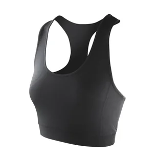 Top Damski / Damski Impact Softex Crop Top - Koszulki sportowe damskie - miniaturka - grafika 1