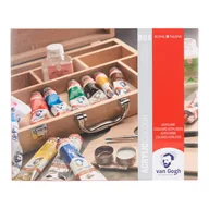 Farby i media malarskie - Talens Zestaw farb akryl Van Gogh 10x40ml + akc 22840513 - miniaturka - grafika 1