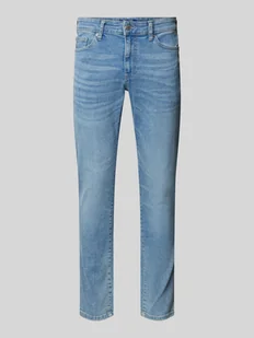 Jeansy o kroju slim fit z 5 kieszeniami model ‘LOOM’ - Spodnie męskie - miniaturka - grafika 1