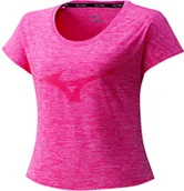 Koszulki i topy damskie - Koszulka damska Mizuno  Core RB Graphic Tee pink XS - miniaturka - grafika 1