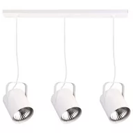 Lampy sufitowe - Sigma Lampa wisząca FLESZ E27 biała 3 płomienna 31150 - miniaturka - grafika 1