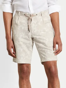 Bugatti Szorty materiałowe 1949 56416A Beżowy Slim Fit - Spodenki męskie - miniaturka - grafika 1