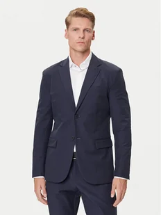Guess Marynarka M4YN00 WG9Z2 Granatowy Regular Fit - Marynarki męskie - miniaturka - grafika 1
