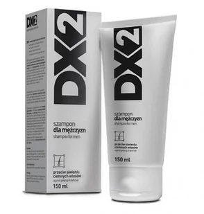 Aflofarm DX2 Szampon przeciw siwieniu ciemnych włosów 150ml - Szampony do włosów - miniaturka - grafika 1
