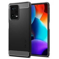 Etui i futerały do telefonów - SPIGEN Rugged Armor do Xiaomi 12 Pro+ 5G Czarny - miniaturka - grafika 1