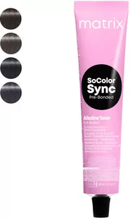 Matrix SoColor Sync Pre-bonded Power Cools popielaty toner do włosów 90ml - Farby do włosów i szampony koloryzujące - miniaturka - grafika 1