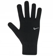 Rękawiczki - ﻿Ciepłe zimowe rękawiczki Nike Swoosh Knit 2.0 czarne r. S/M - miniaturka - grafika 1