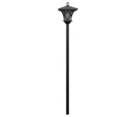 Lampy ogrodowe - LED Zewnętrzna lampa solarna 3w1 LED/1,2V IP44 czarna - miniaturka - grafika 1