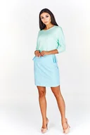 Spódnice - Spódnica FSP389 MIĘTOWY - Fokus - miniaturka - grafika 1