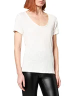 Koszulki i topy damskie - G-STAR RAW Damska koszulka z głębokimi rękawami, biały (White 1043-110), L - miniaturka - grafika 1