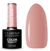Lakiery hybrydowe - CLARESA Lakier hybrydowy Dusty Rose 2 5g - miniaturka - grafika 1