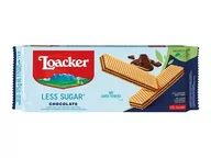 Ciastka - IF LOACKER  Wafle z kremem czekoladowym / Less Sugar 175g [18] - miniaturka - grafika 1