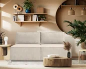 Pościel - Sofa rozkłada z pojemnikiem na pościel COMPI Ecru - miniaturka - grafika 1