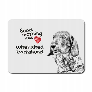 Wirehaired Dachshund Podkładka pod mysz myszkę - Podkładki pod mysz - miniaturka - grafika 1