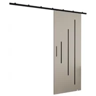 Drzwi wewnętrzne - Drzwi przesuwne wewnętrzne naścienne, drzwi loft do zabudowy, system przesuwny Zonda wzór Y - miniaturka - grafika 1