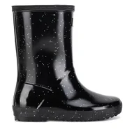 Buty dla dziewczynek - Kalosze Hunter HFRK0005242 Czarny - miniaturka - grafika 1