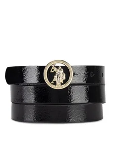 U.S. Polo Assn. Pasek AIUXT2564WAJ Czarny - Paski - miniaturka - grafika 1