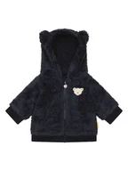 Bluzy i sweterki niemowlęce - Steiff Kurtka polarowa w kolorze granatowym - miniaturka - grafika 1