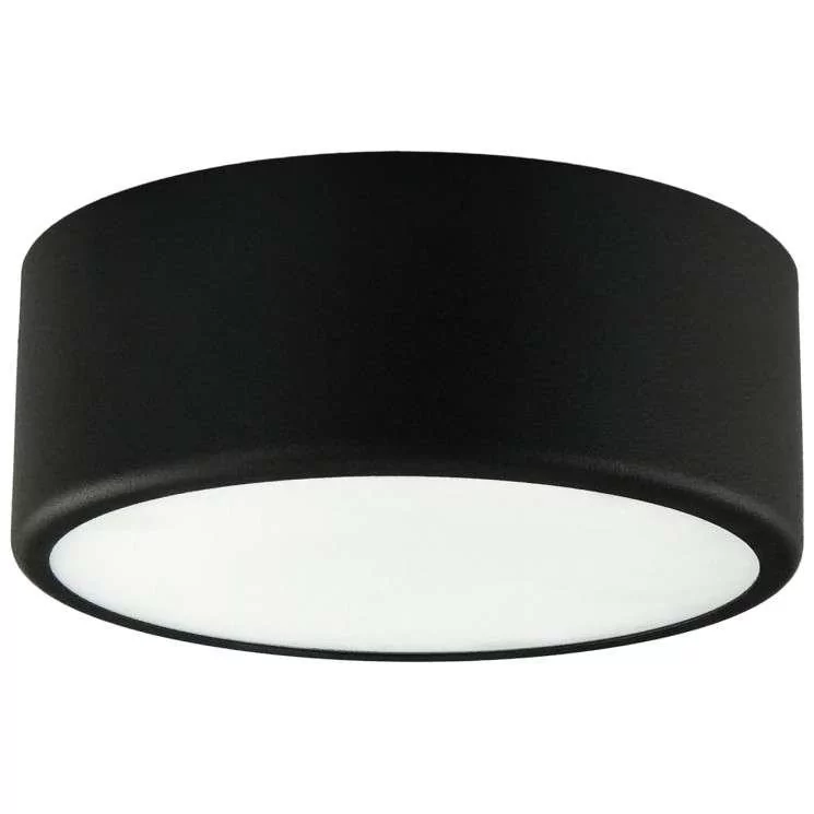 TEAM Plafon LAMPA sufitowa 137623691392/3000K TEAM natynkowa OPRAWA metalowa LED 24W okrągła aba disc czarna 137623691392/3000K