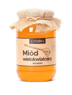 LYSON Miód wielokwiatowy, 1,25kg - !!! WYSYŁKA ZA 0 ZŁ PRZY ZAKUPACH POWYŻEJ 49 ZŁ !!! - Miód - miniaturka - grafika 1