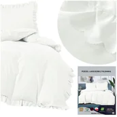 Pościel - Pościel 220 x 200 3cz z Falbaną Jowita 06 - miniaturka - grafika 1