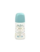 Butelki dla niemowląt - Suavinex Butelka o średnim przepływie smoczek Sx Pro 270ml Gold edition niebieska - miniaturka - grafika 1