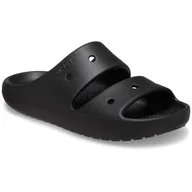 Buty dla chłopców - Kapcie dziecięce Crocs Classic Sandal v2 K Rozmiar butów (UE): 38-39 / Kolor: czarny - miniaturka - grafika 1