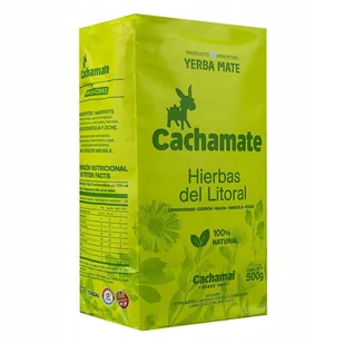 Yerba Mate Cachamate Hierbas del Litoral 500g 0,5kg - Yerba Mate - miniaturka - grafika 1