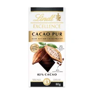 Czekolada - Czekolada Lindt Excellence 82% cacao pure 80g - miniaturka - grafika 1