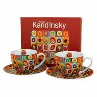 Filiżanki - Zestaw 2 filiżanek Kandinsky Squares 270 ml - miniaturka - grafika 1