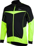 Kurtki rowerowe - Rogelli Bluza męska Ubaldo czarna r. L - miniaturka - grafika 1