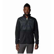 Bluzy sportowe męskie - Męska bluza Columbia Basin Butte™ Full Zip Fleece Ii Rozmiar: L / Kolor: czarny - miniaturka - grafika 1