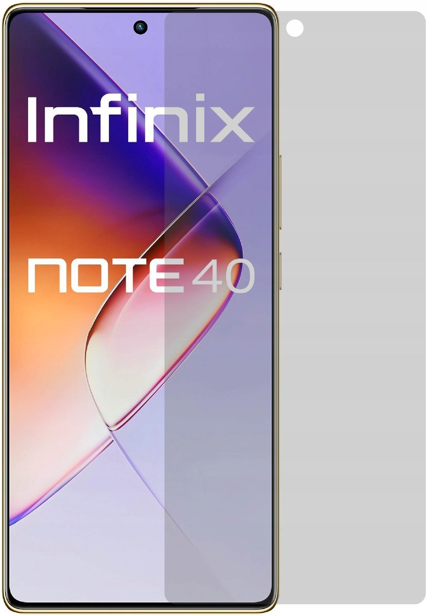 Hybrydowe szkło ochronne 9H do Infinix Note 40