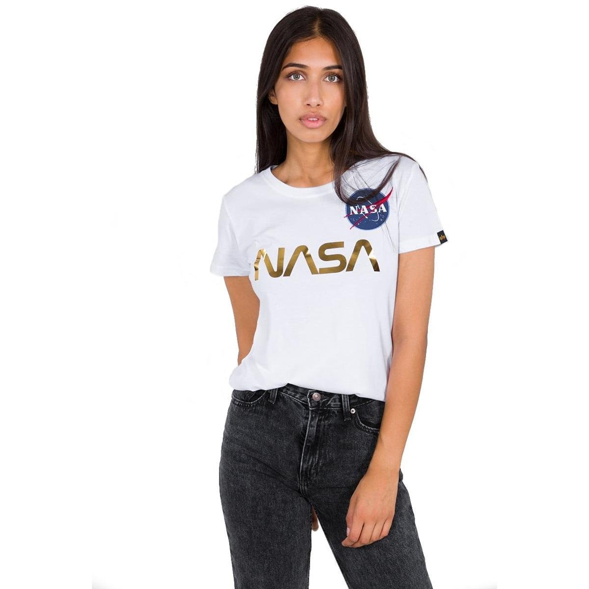 Alpha Industries Koszulka Nasa Pm 198053-438 R Xs