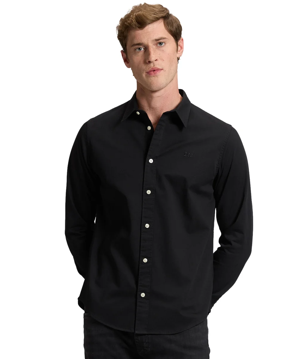 Koszula Lee SHIRT 112386386 Black XXL