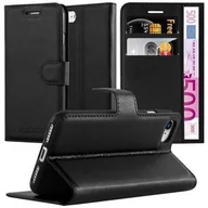 Etui i futerały do telefonów - Etui Cadorabo do Apple iPhone 7 / 7S / 8 / SE 2020 Pokrowiec ochronny w kolorze czarnym Etui na telefon komórkowy Pokrowiec Magnetyczne zamknięcie - miniaturka - grafika 1