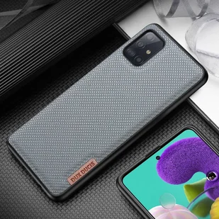 Dux Ducis Fino etui pokrowiec pokryty nylonowym materiałem Samsung Galaxy A51 szary - Etui i futerały do telefonów - miniaturka - grafika 16