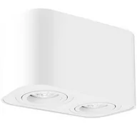 Lampy sufitowe - Rabalux 2054 - Oświetlenie punktowe KOBALD 2xGU10/42W/230V białe - miniaturka - grafika 1