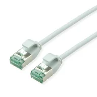 Kable miedziane - ROLINE RM U/FTP DataCenter Cat.6A kabel sieciowy Szary 0,3 m - miniaturka - grafika 1