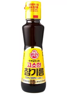 OTTOGI Olej sezamowy z prażonych ziaren 160ml - Ottogi 2346-uniw - Kuchnie świata - miniaturka - grafika 1