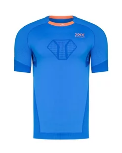X-BIONIC, Koszulka męska, Invent 4.0 Run Speed, niebieski, rozmiar XL - Bielizna sportowa męska - miniaturka - grafika 1
