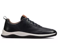 Półbuty męskie - Clarks, Półbuty męskie, Puxton Lace, granatowe, rozmiar 43 - miniaturka - grafika 1