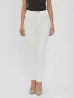 Spodnie damskie - Vero Moda Jeansy Sophia 10262685 Biały Skinny Fit - miniaturka - grafika 1