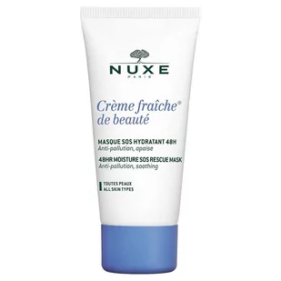 Nuxe Creme Fraiche de Beauté 48HR Moisture SOS Rescue Mask maseczka do twarzy 50 ml dla kobiet - Maseczki do twarzy - miniaturka - grafika 1