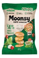 Chipsy - Moonsy Chipsy ziemniaczane o smaku pizzy 60 g - miniaturka - grafika 1