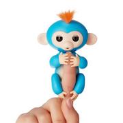 Zabawki interaktywne dla dzieci - WowWee, Fingerlings, zabawka interaktywna Boris, niebieski - miniaturka - grafika 1