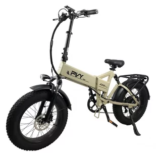PVY Z20 Plus Folding E-bike, 20*4.0in Fat Tires 500W Motor 50km/h Speed 14.5Ah Battery 50-80km Range 150kg Load - Khaki - Rowery - miniaturka - grafika 4